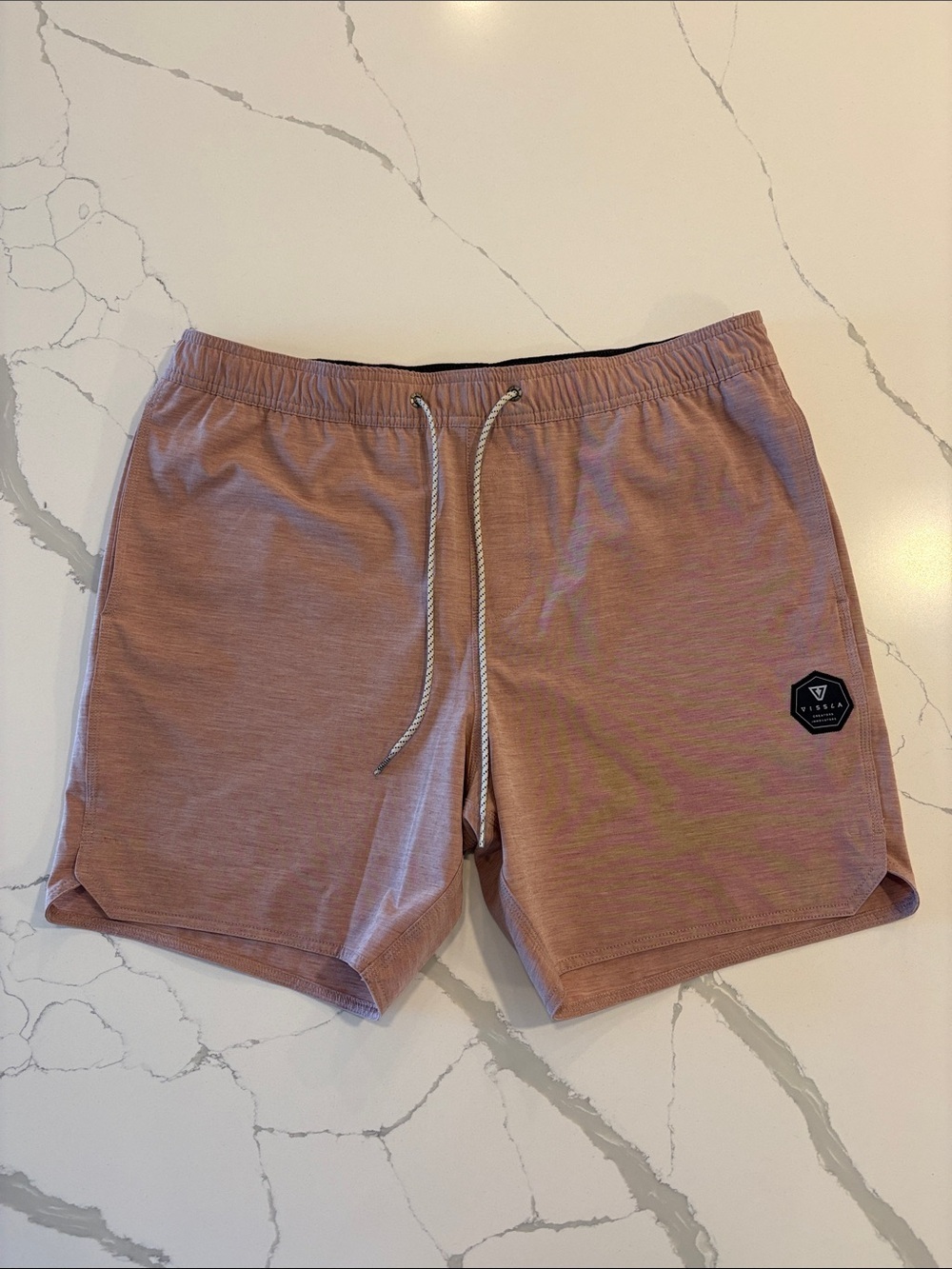 Vissla Breakers 16.5” Ecolastic Board Shorts ~ XL ~ Coral